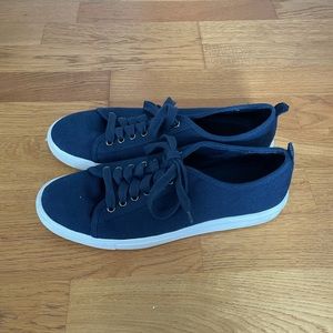 Brooks Brothers Blue Canvas Sneakers
